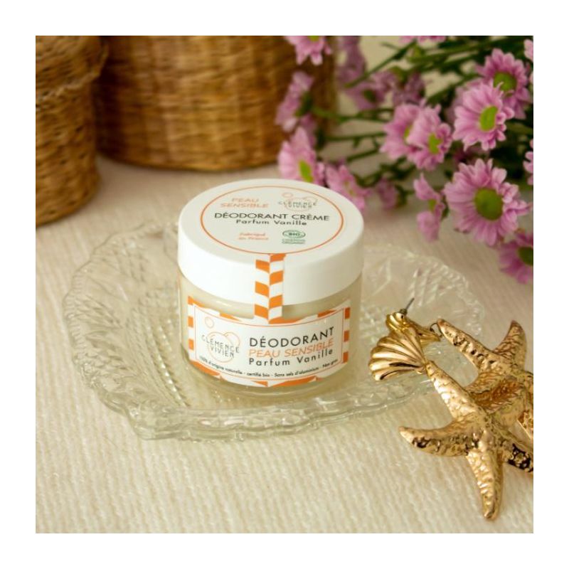 Déodorant bio naturel Peau Sensible Vanille