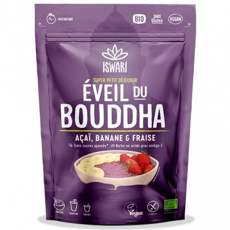 Éveil du Bouddha - Açaï, Banane et Fraise Iswari - Iswari