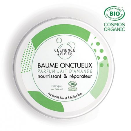 Baume onctueux Multiusage parfum Lait d'Amande - 150 ml - Clémence & Vivien