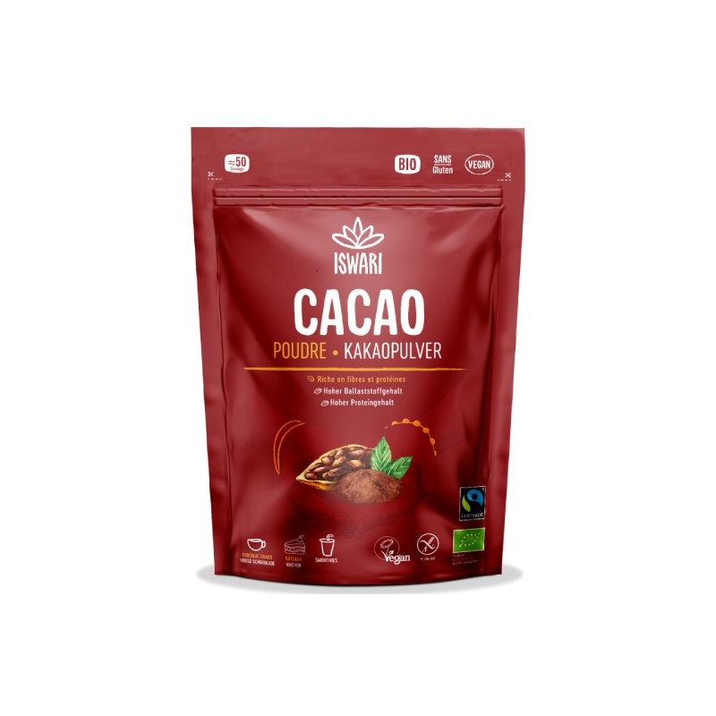 Cacao en poudre bio Iswari