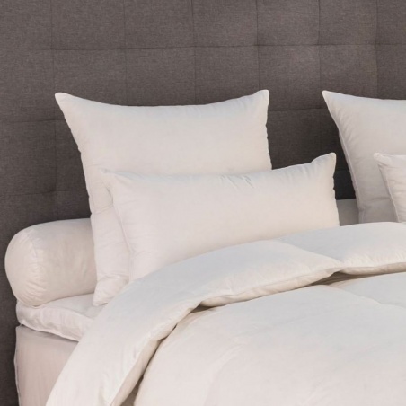 Oreiller mi-ferme Népal Renforcé 17% duvet Canard - 65x65 cm Drouault - Drouault