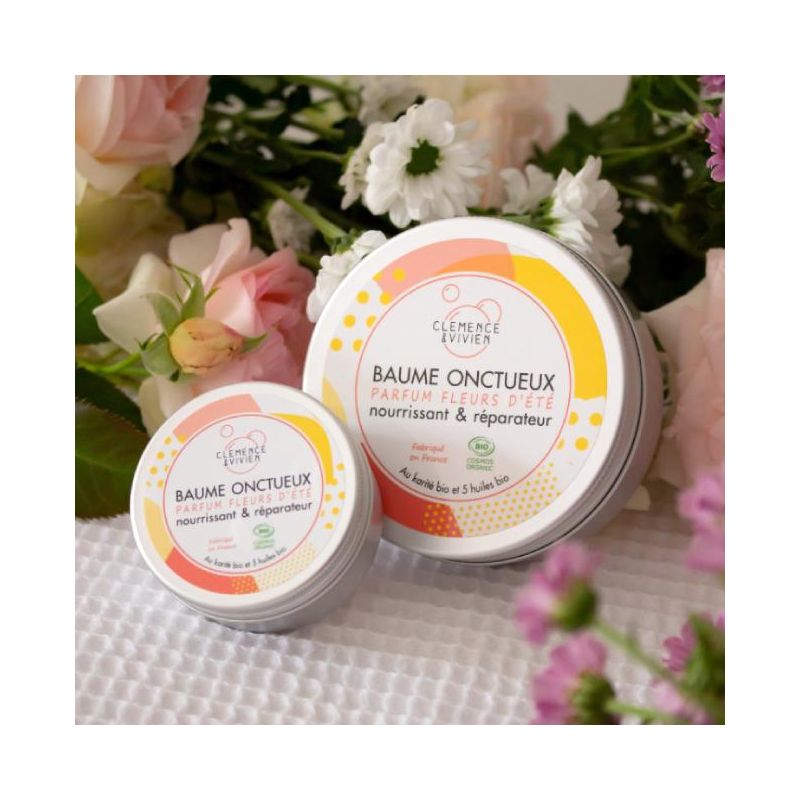 Baume bio Multiusage parfum Fleurs d'été - 150 ml