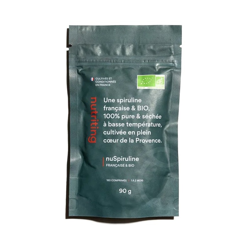Spiruline Bio et Française Nutriting