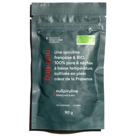 Spiruline Bio et Française Nutriting - Nutriting
