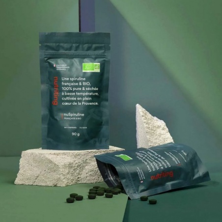 Spiruline Bio et cultivée en France - Nutriting
