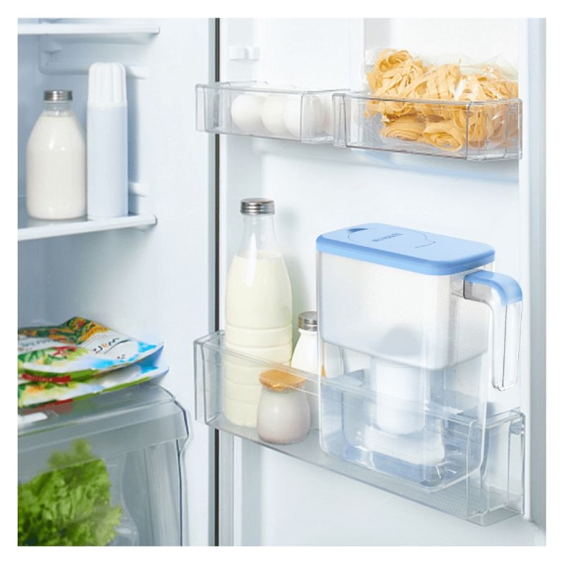 Carafe filtrante Slim 3,5L - bleu Ecosoft