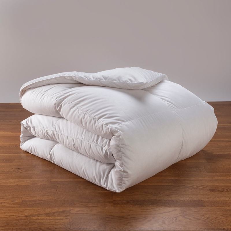 Couette tempérée Méribel Light 140 x 200 cm - duvet et plumettes Drouault