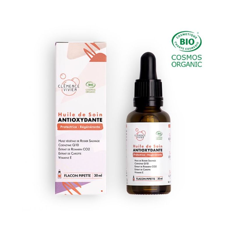 Huile de soin bio Antioxydante - 30 ml