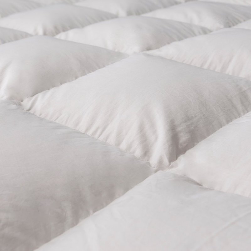 Couette tempérée Méribel Light 140 x 200 cm - duvet et plumettes Drouault