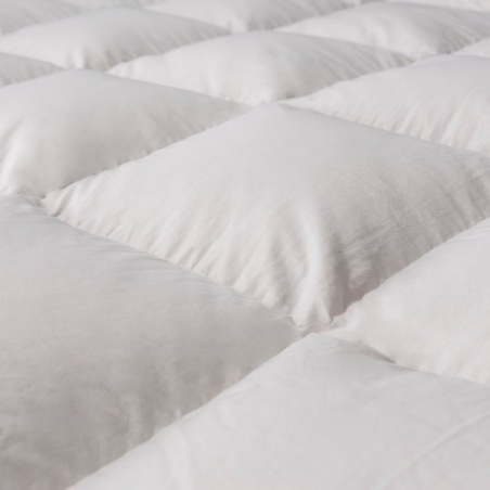 Couette tempérée Méribel Light 140 x 200 cm - duvet et plumettes Drouault