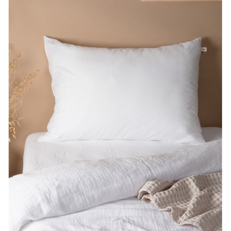 Oreiller Maui Moelleux Coton Bio - 60 x 60 cm Kadolis
