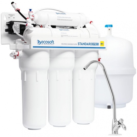 Osmoseur STANDARD PRO avec pompe et minéralisation Ecosoft - Ecosoft
