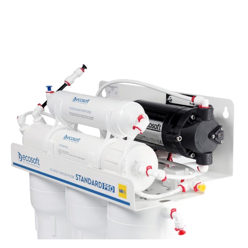 Osmoseur STANDARD PRO avec pompe et minéralisation Ecosoft