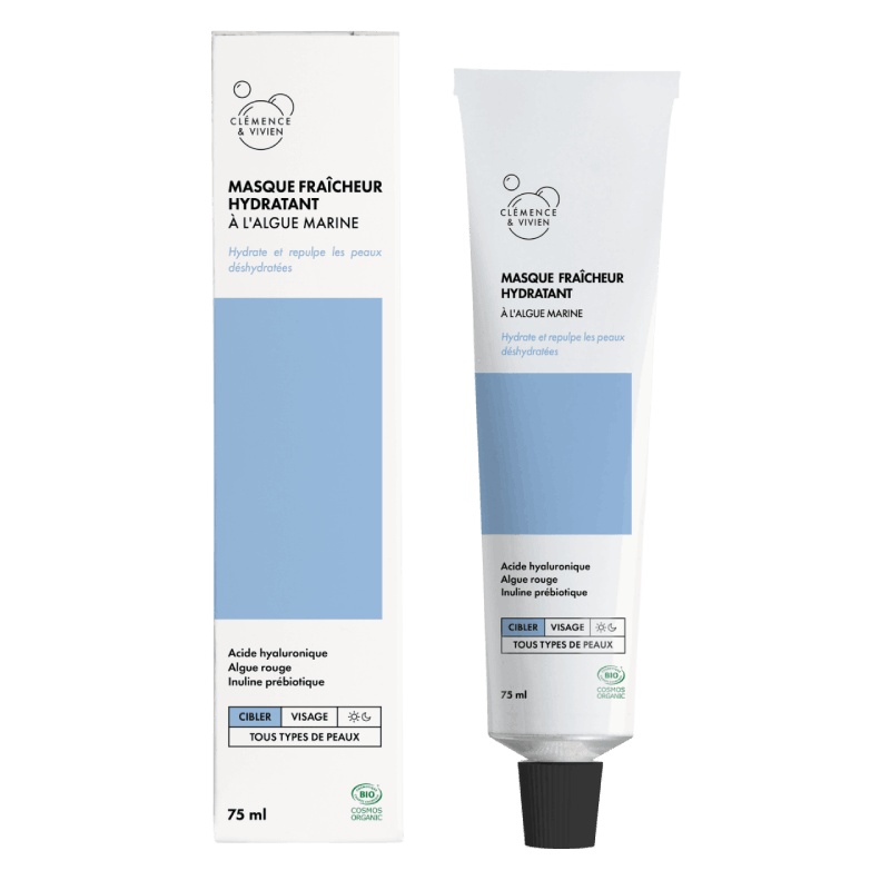 Masque fraîcheur hydratant Clémence & Vivien