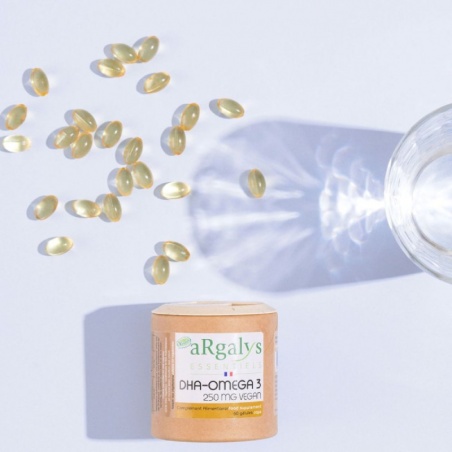 Oméga 3 DHA Vegan - 60 gélules Argalys