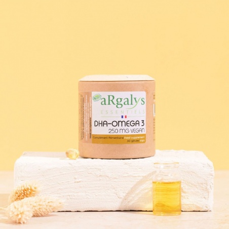 Oméga 3 DHA Vegan - 60 gélules Argalys
