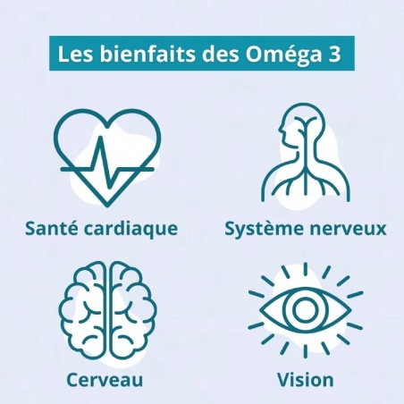 Oméga 3 DHA Vegan - 60 gélules Argalys