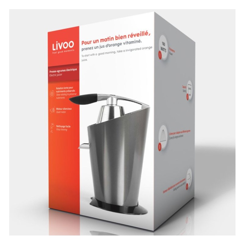 Presse-agrumes automatique Livoo