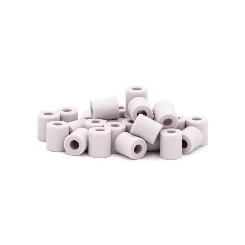 Perles de céramique rose EM - Sachet de 15 Kyuké