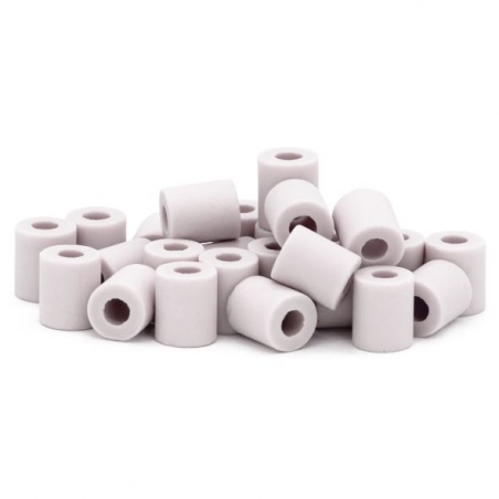 Perles de céramique rose EM - Sachet de 15 Kyuké - 