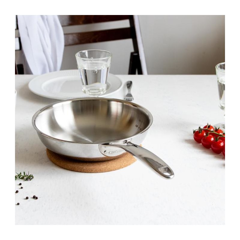 Poêle sautoir inox Castel'Pro PS24CPF Cristel