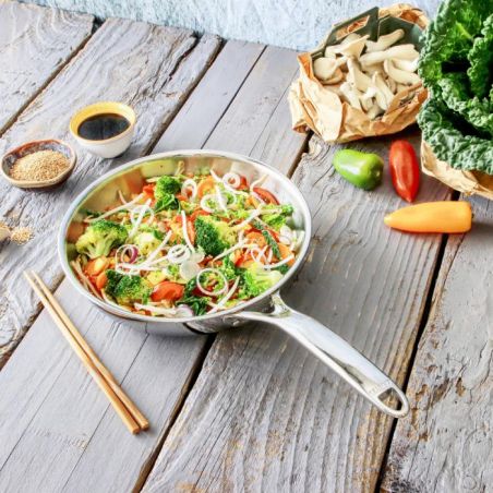 Poêle sautoir Cristel Castel'Pro poignée fixe