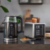 Bouilloire digitale à température variable 1,7L électrique 2200W en verre Livoo