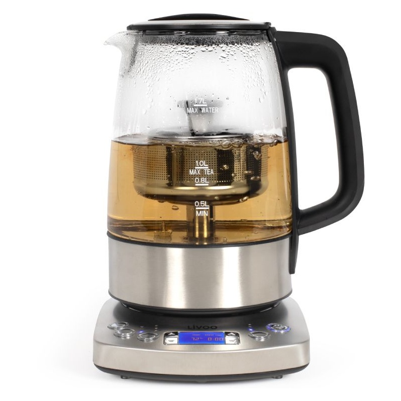 Bouilloire infuseur à thé automatique 1,7L Livoo