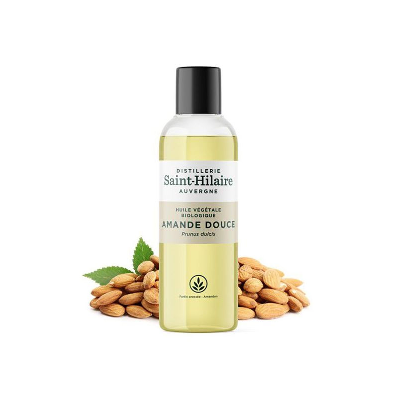 Huile végétale Amande douce Bio - Saint Hilaire - 200 ml