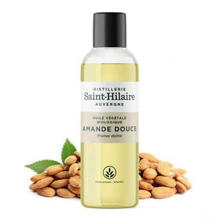 Huile végétale Amande douce Bio - Saint Hilaire - 200 ml - Distillerie Saint-Hilaire