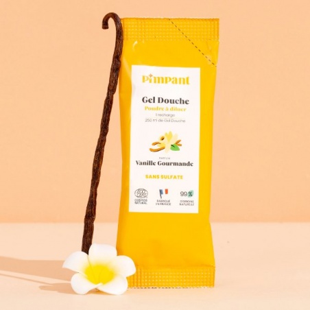 Gel douche poudre à reconstituer - Vanille Gourmande Pimpant - Pimpant