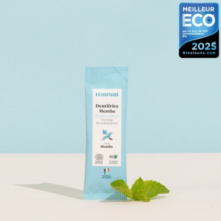 Recharge Dentifrice menthe à dissoudre Pimpant