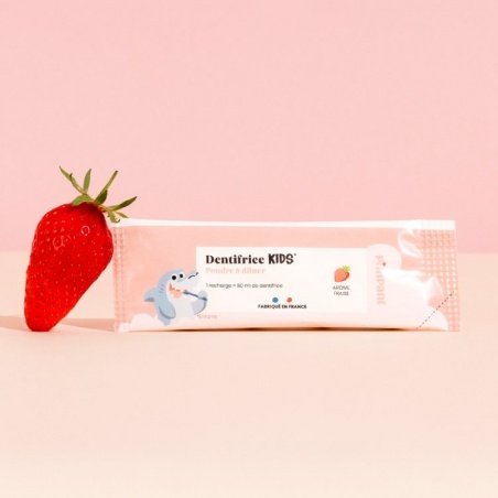 Recharge Dentifrice enfant fraise à dissoudre Pimpant