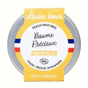 Baume Précieux Immortelle Bio Louise émoi - Pot de 50 ml - Soin nourrissant anti-âge naturel