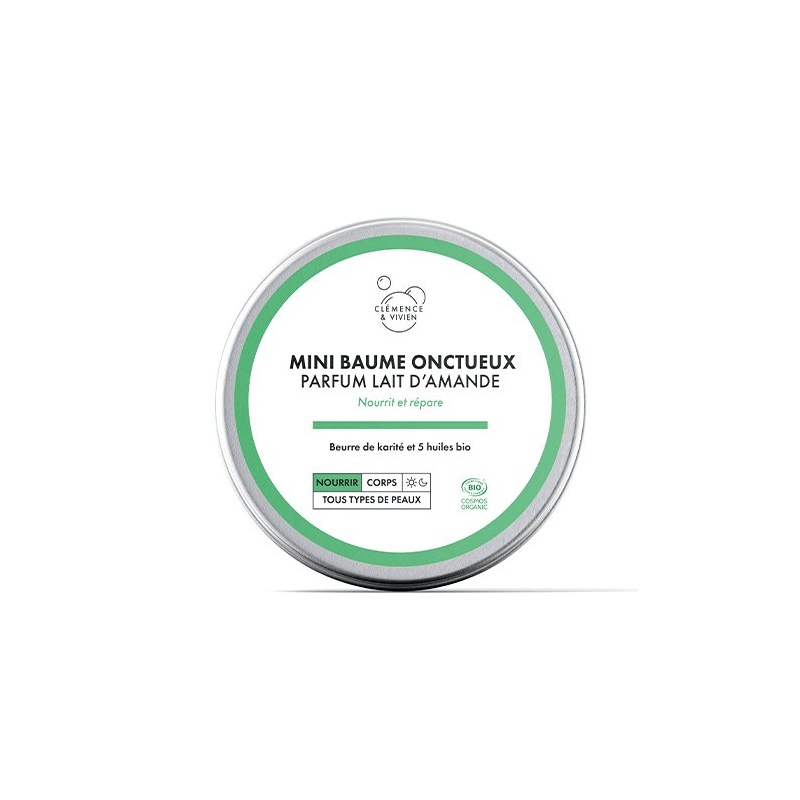Mini Baume multiusages parfum Lait d'Amande Clémence & Vivien