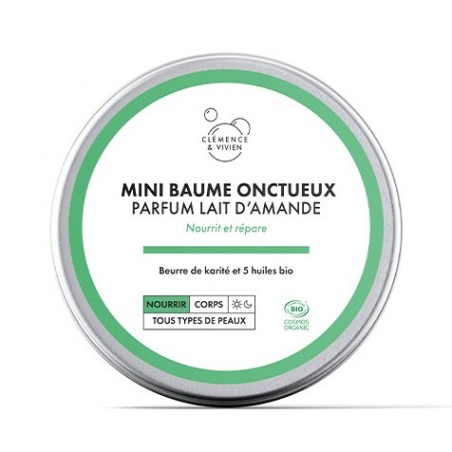 Mini Baume multiusages parfum Lait d'Amande Clémence & Vivien - Clémence & Vivien