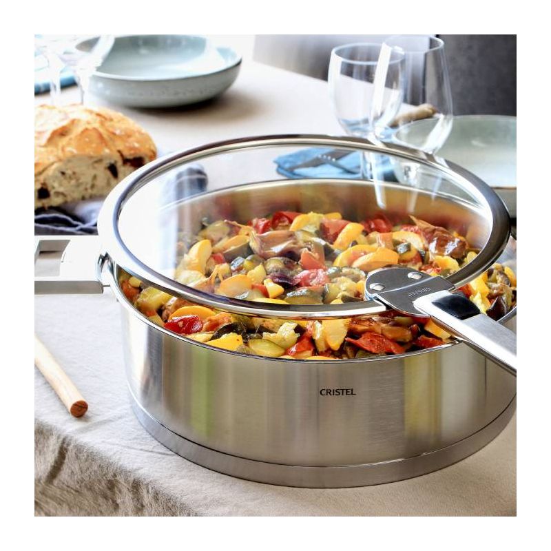 Sauteuse Cristel inox Strate amovible photo