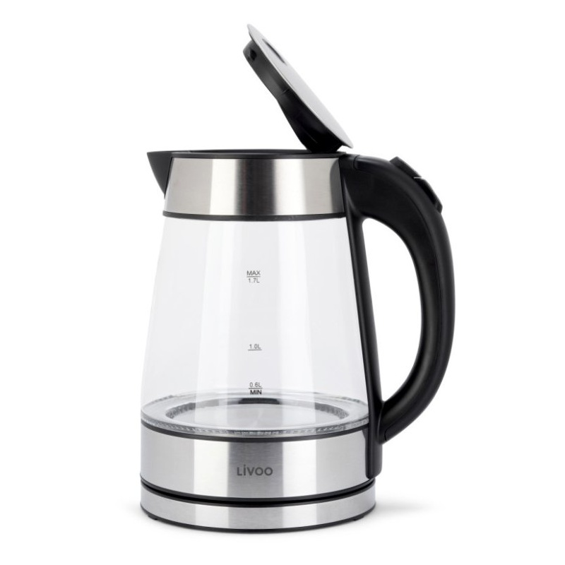 Bouilloire en verre 2200W Livoo