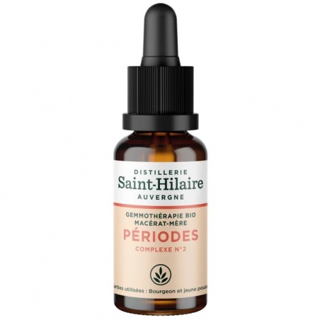Complexe gemmothérapie Périodes - macérat de bourgeons bio - Distillerie Saint-Hilaire - Distillerie Saint-Hilaire