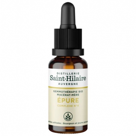 Complexe gemmothérapie Épure (digestion) - macérat de bourgeons bio Distillerie Saint-Hilaire - Distillerie Saint-Hilaire