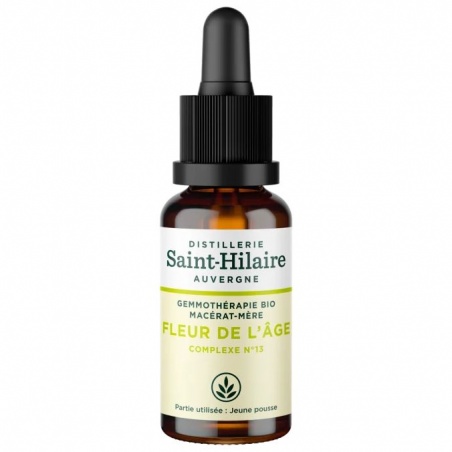 Complexe gemmothérapie Fleur de l'âge (ménopause) - macérat de bourgeons bio Distillerie Saint-Hilaire - Distillerie Saint-Hilaire