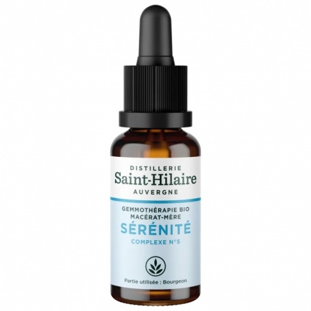 Complexe gemmothérapie Sérénité - macérat de bourgeons bio Distillerie Saint-Hilaire - Distillerie Saint-Hilaire