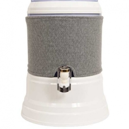 Housse bac inférieur - Fontaine EVA 7 litres verre et plastique - Jaune et Gris clair Fontaine EVA