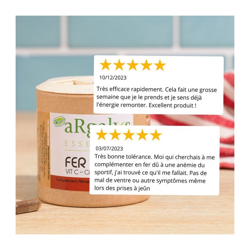 Avis complément Fer Argalys