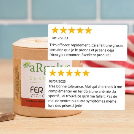 Avis complément Fer Argalys