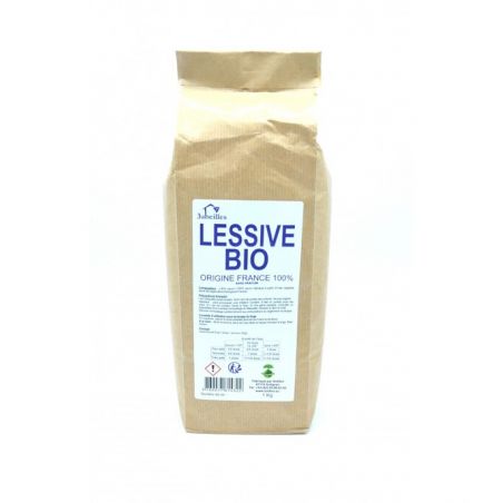 Lessive en poudre Bio sans parfum 1 kg - 4 mois de lessive