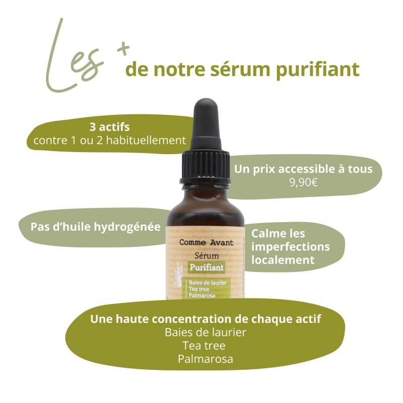Sérum visage purifiant Comme Avant