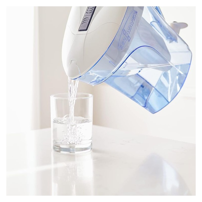 Carafe à eau filtrante ZeroWater contre pfas