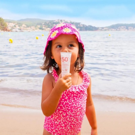 Lait solaire bébé très haute protection SPF50+ Alphanova