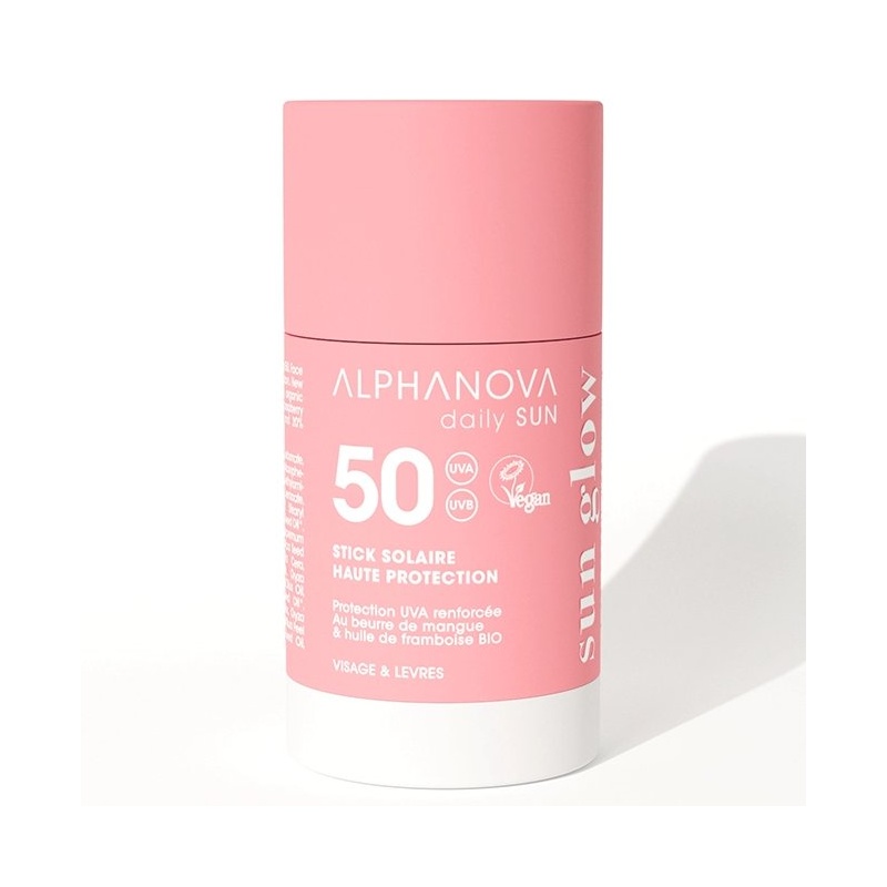 Stick solaire visage haute protection spf 50 Alphanova
